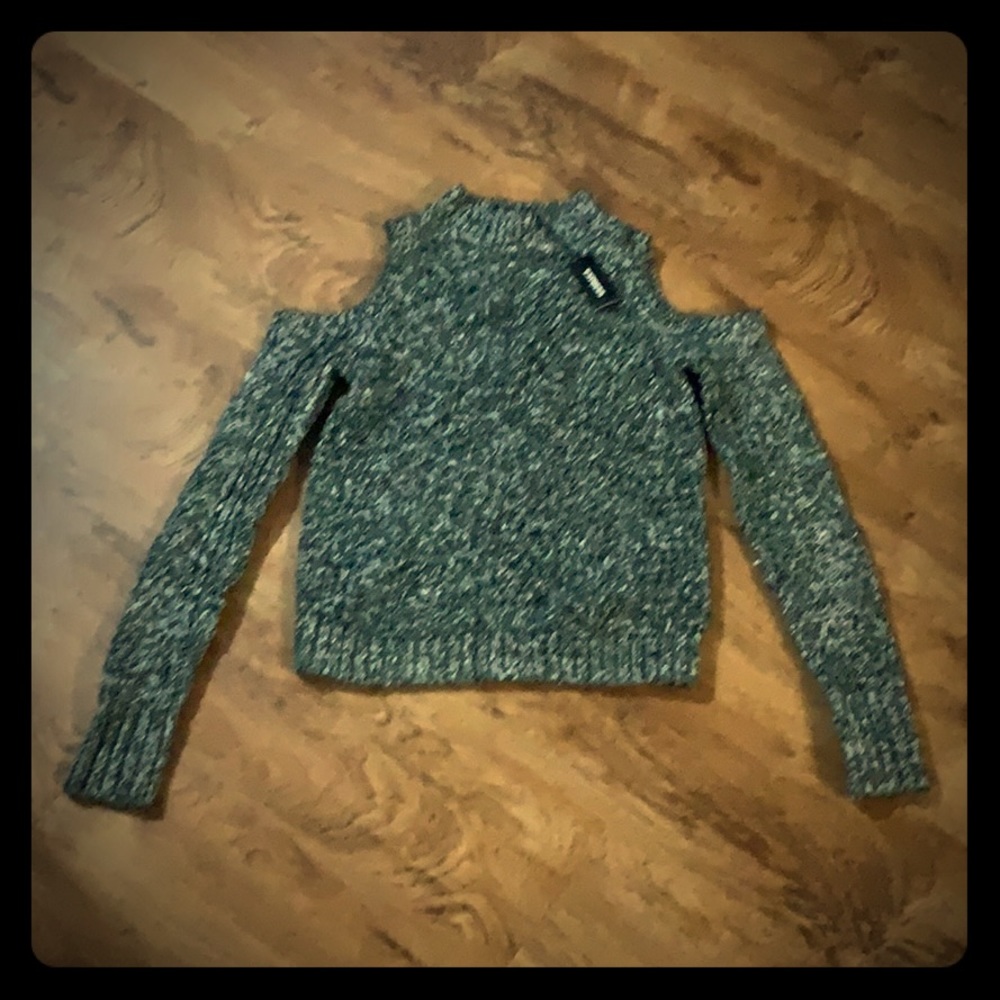 Express Cold Shoulder Sweater